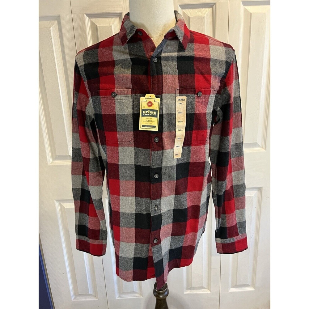 Urban Pipeline Men's Flannel Size Small NWT